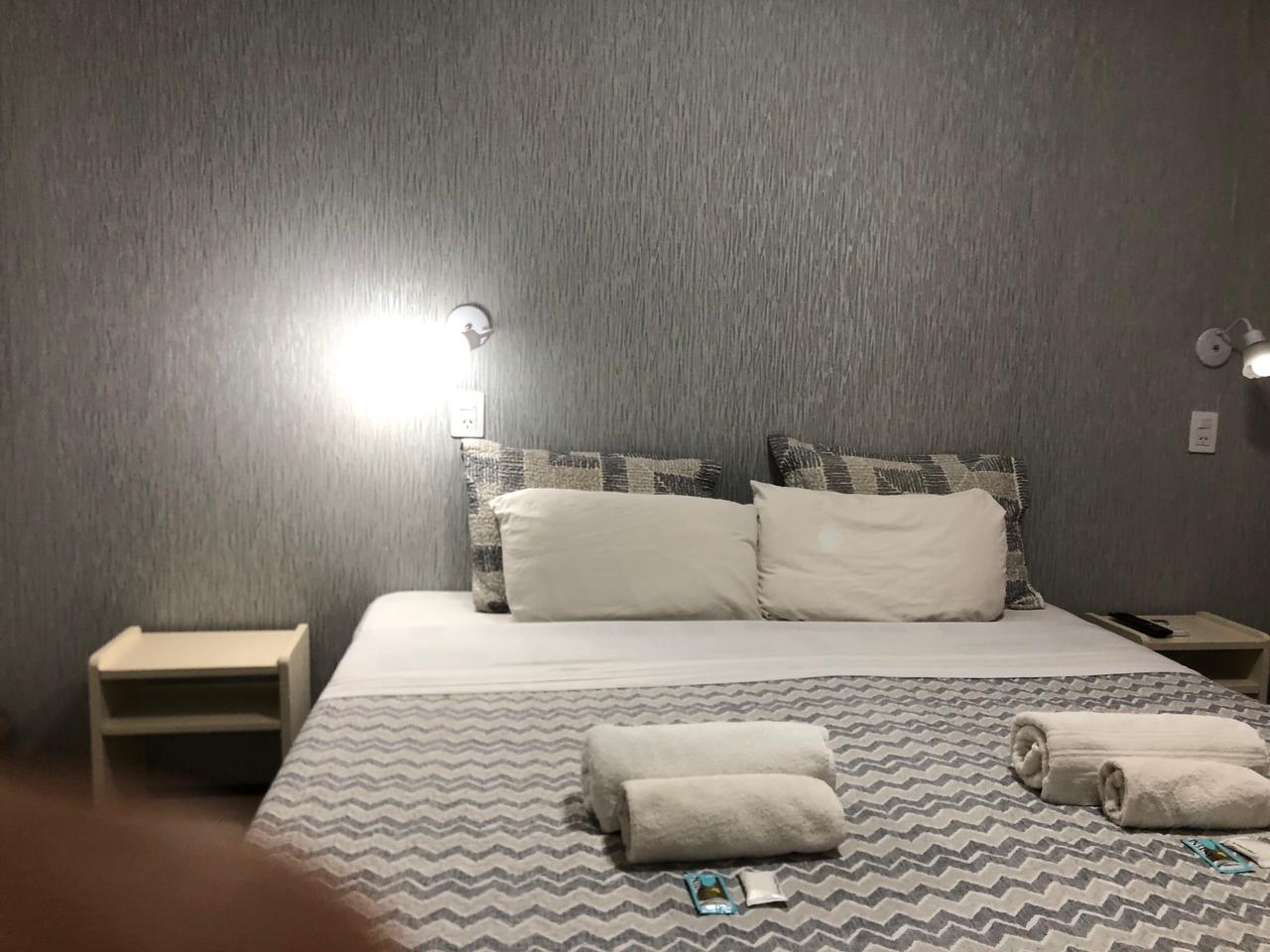 Habitación del Hotel La Gran Manzana