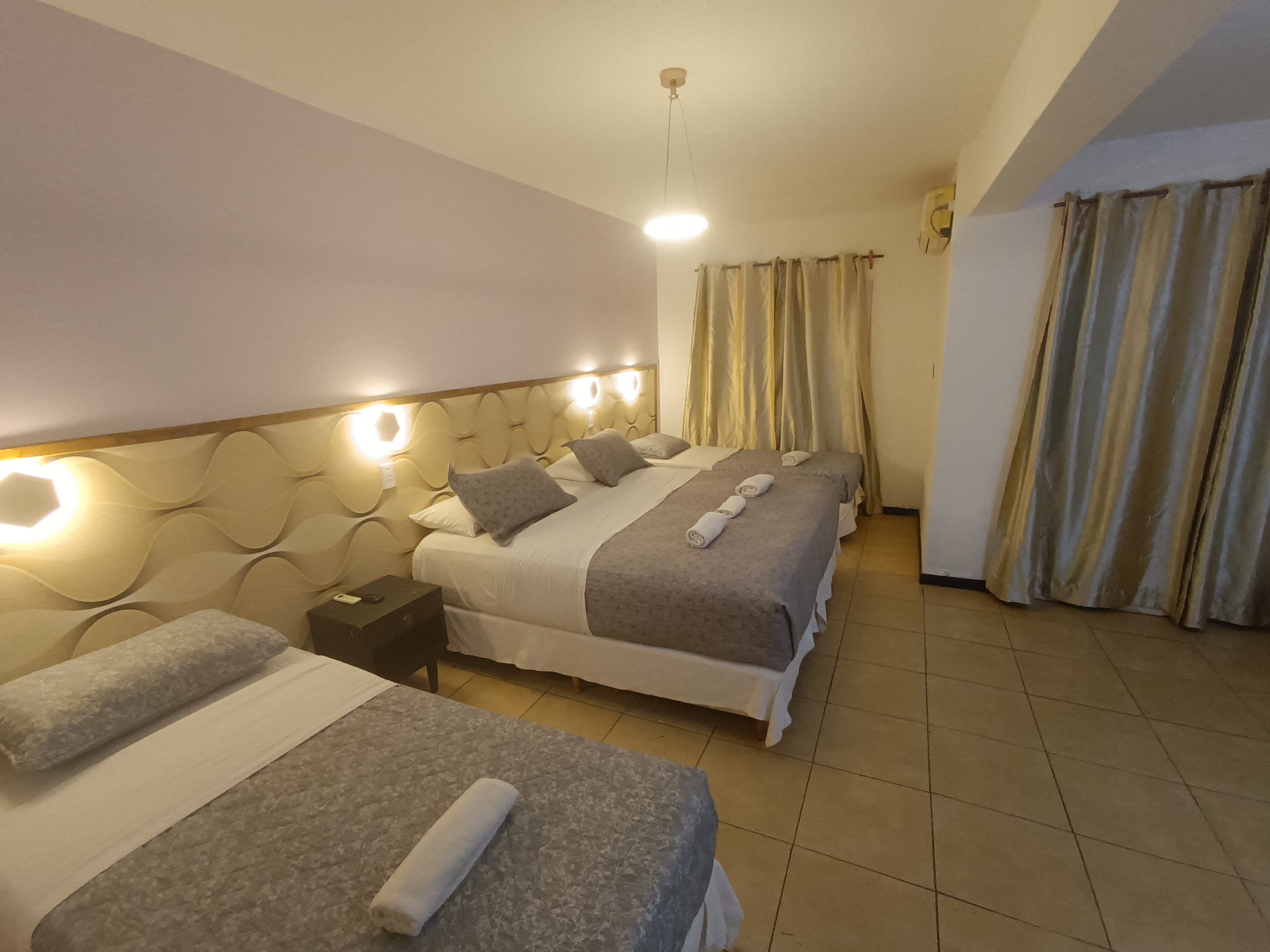 Habitación del Hotel La Gran Manzana